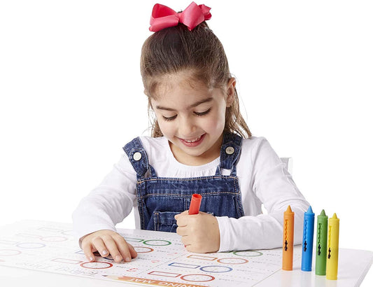 * Learning Mat Crayons