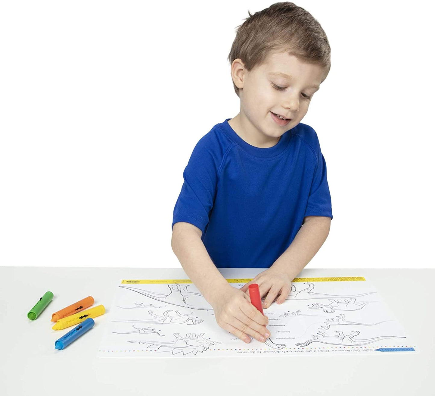 * Learning Mat Crayons