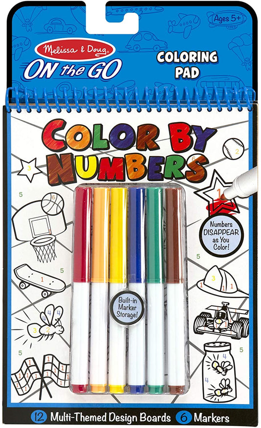 Color by Numbers Blue