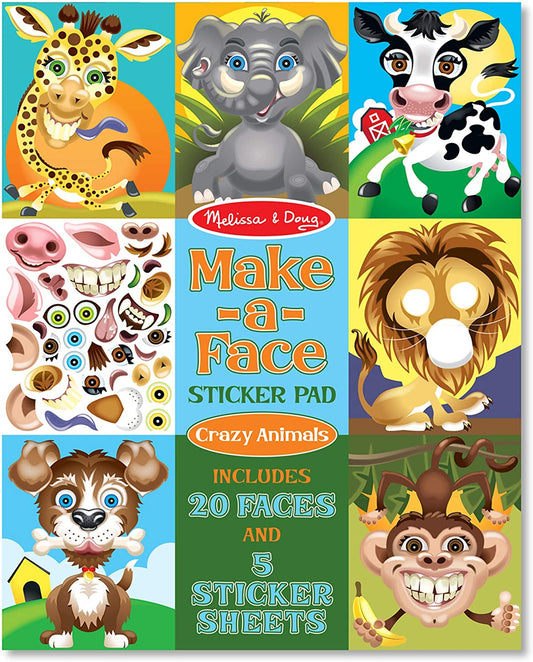 Make a Face Crazy Animals