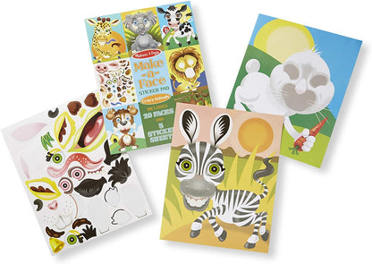 Make a Face Crazy Animals