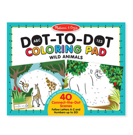 Dot to Dot Wild Animals