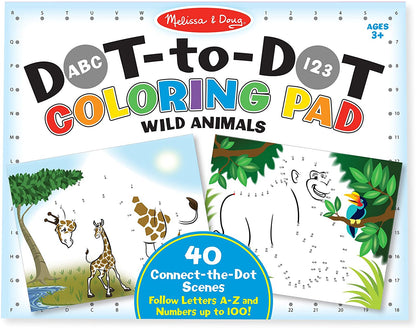 Dot to Dot Wild Animals
