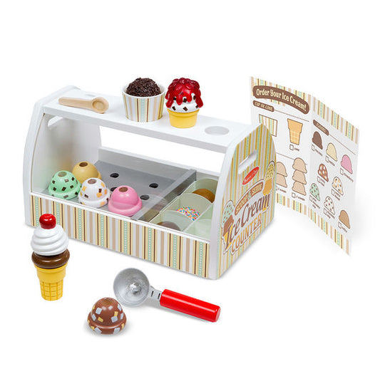 Scoop & Serve Ice Cream Counter Play Set