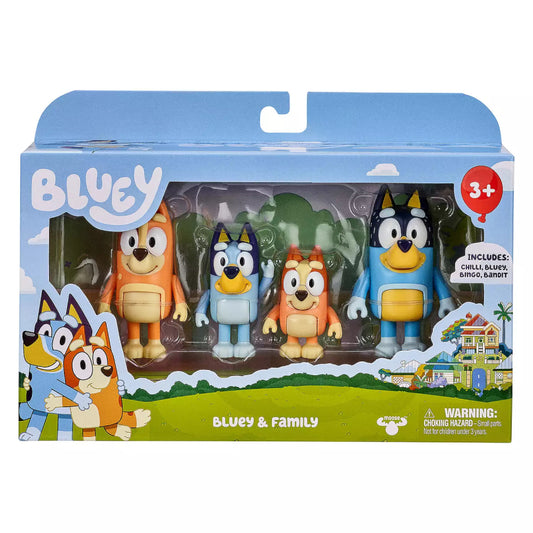 Bluey Figure 4 Pack S9