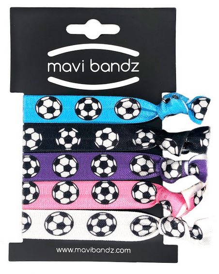 Soccer Hair Ties