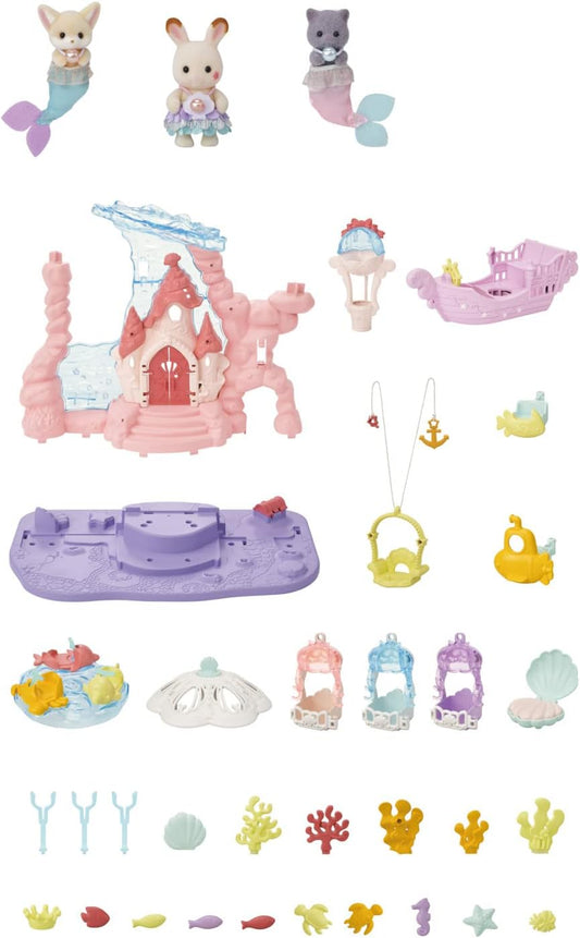 Calico Critters Mermaid Castle