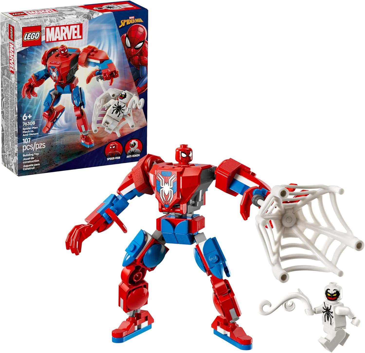 Spiderman Mech Vs Anti Ve