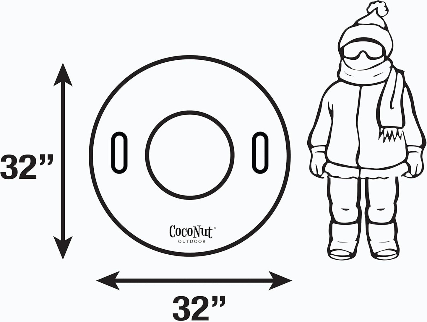 Polar Bear Snow Tube