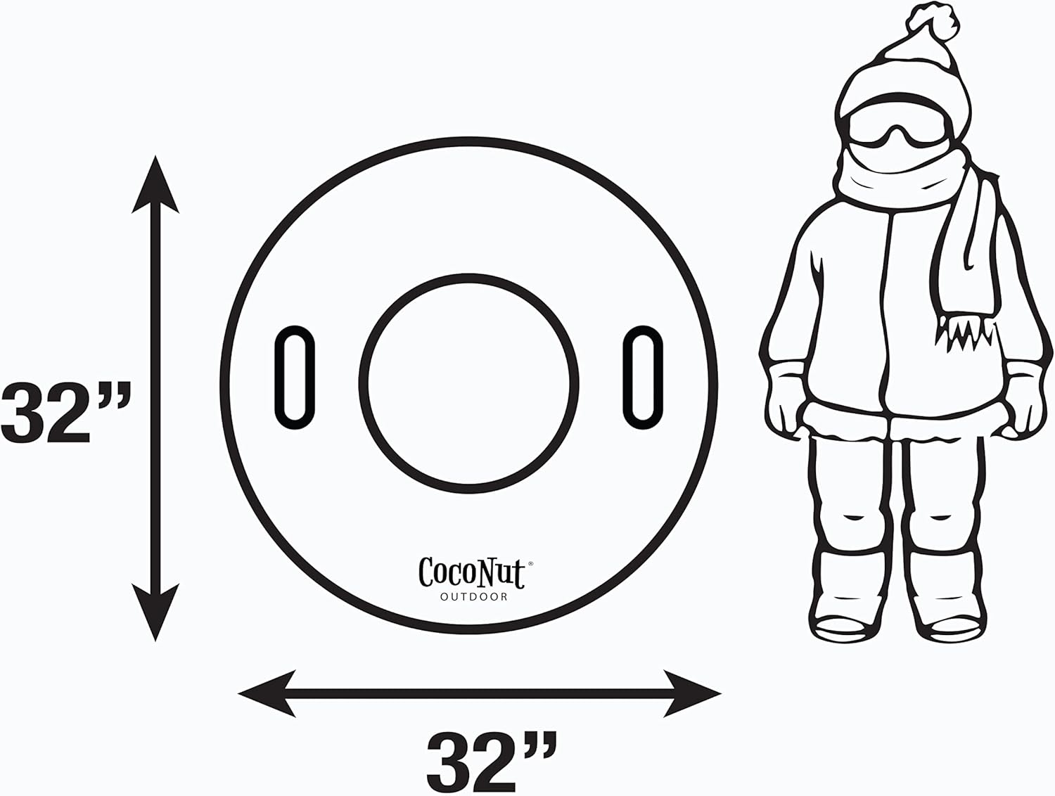 Polar Bear Snow Tube