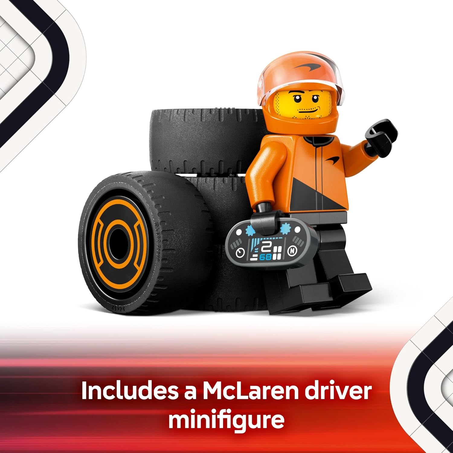 F1 Driver W Mclaren Race