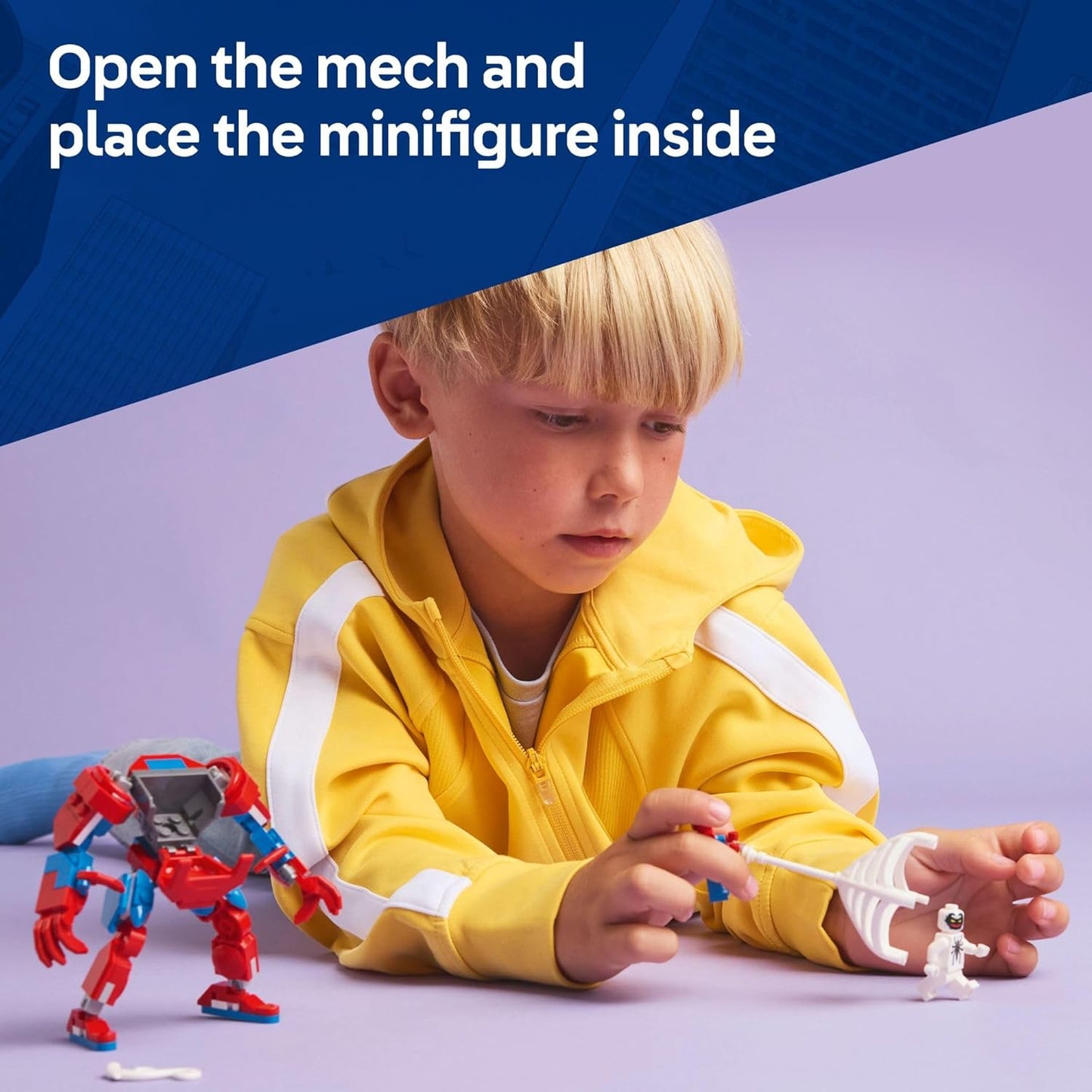 Spiderman Mech Vs Anti Ve