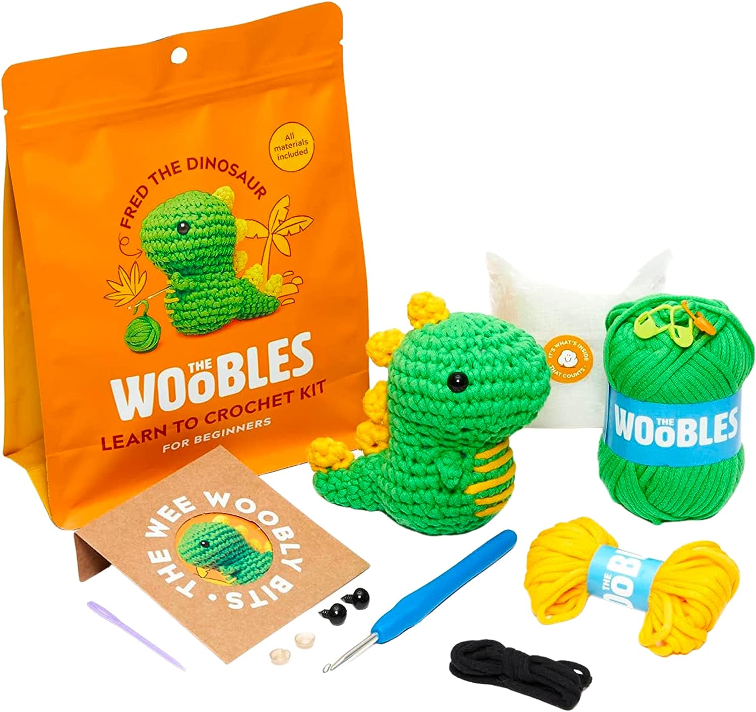 Fred Dino Wooble Crochet