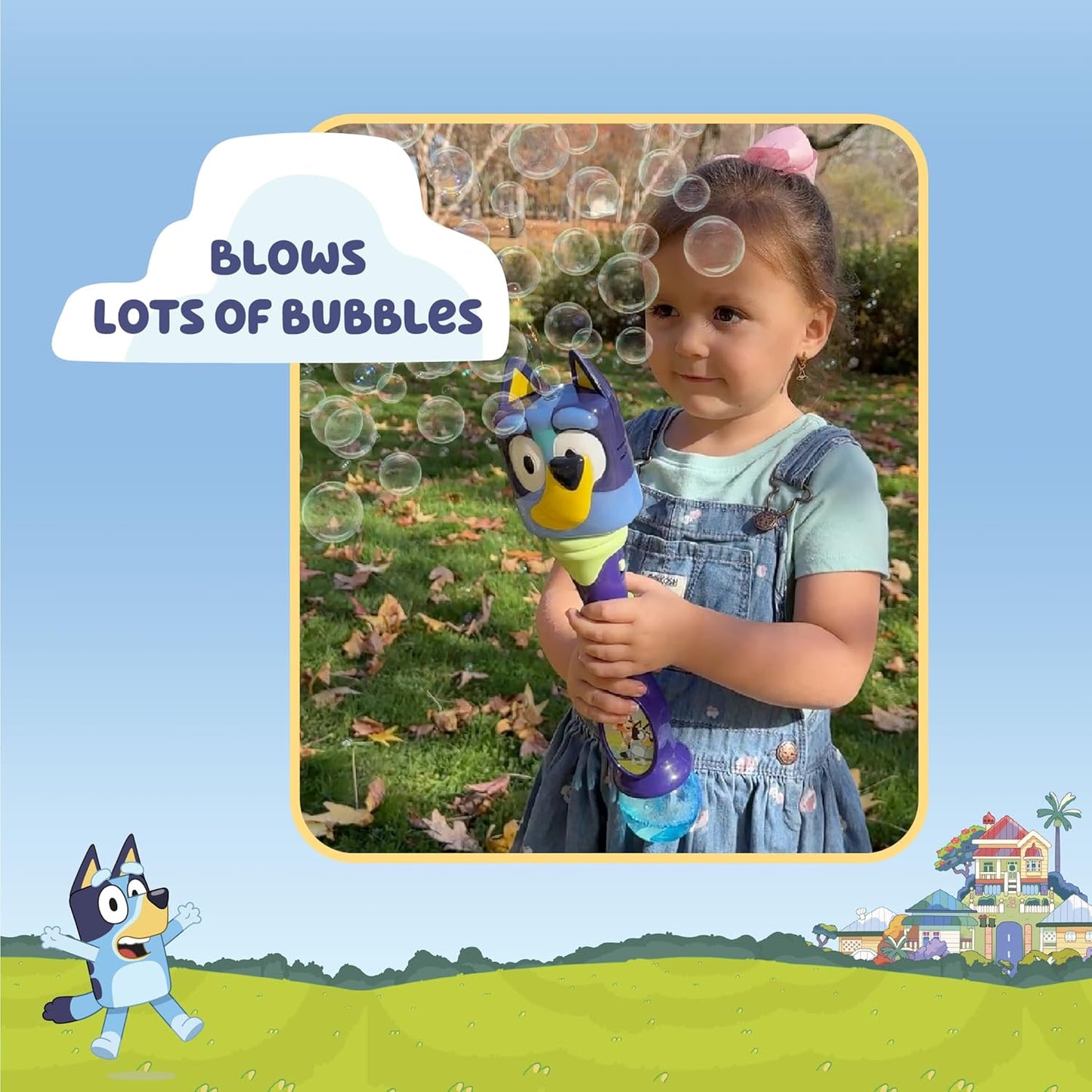 Bluey Lights Bubble Wand