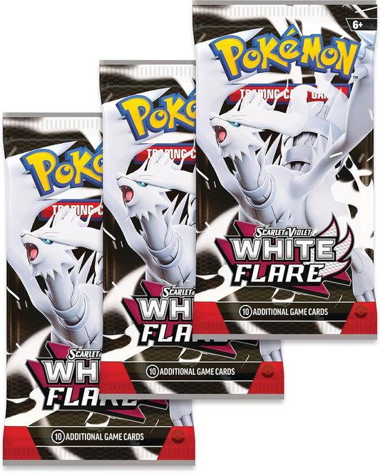 Pkm S&v White Flare 3pk