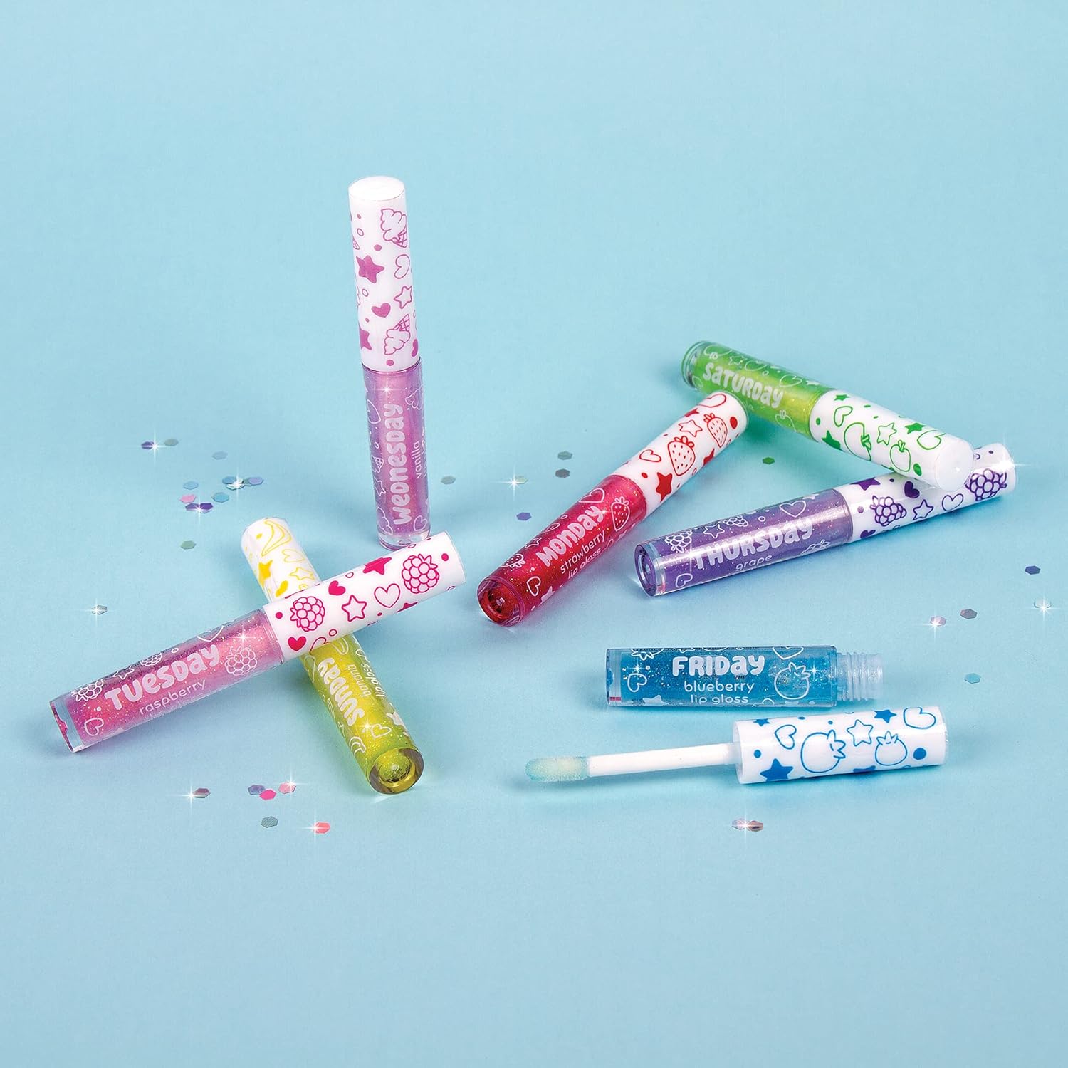 7 Days Glitter Lip Gloss