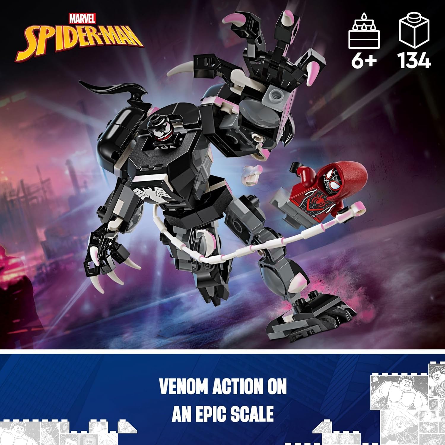 Venom Mech Armor Vs Miles