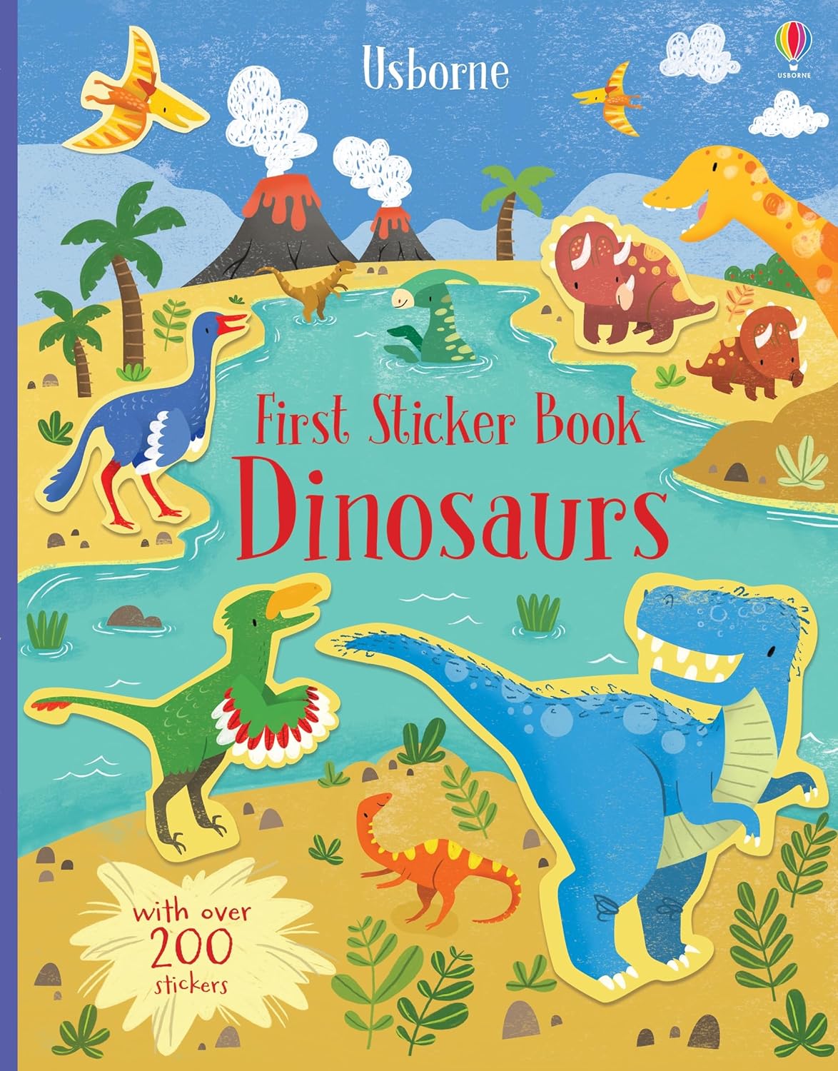 First Sticker Bk Dinosaur