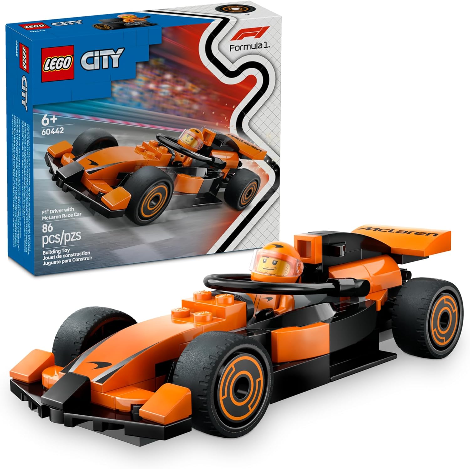 F1 Driver W Mclaren Race