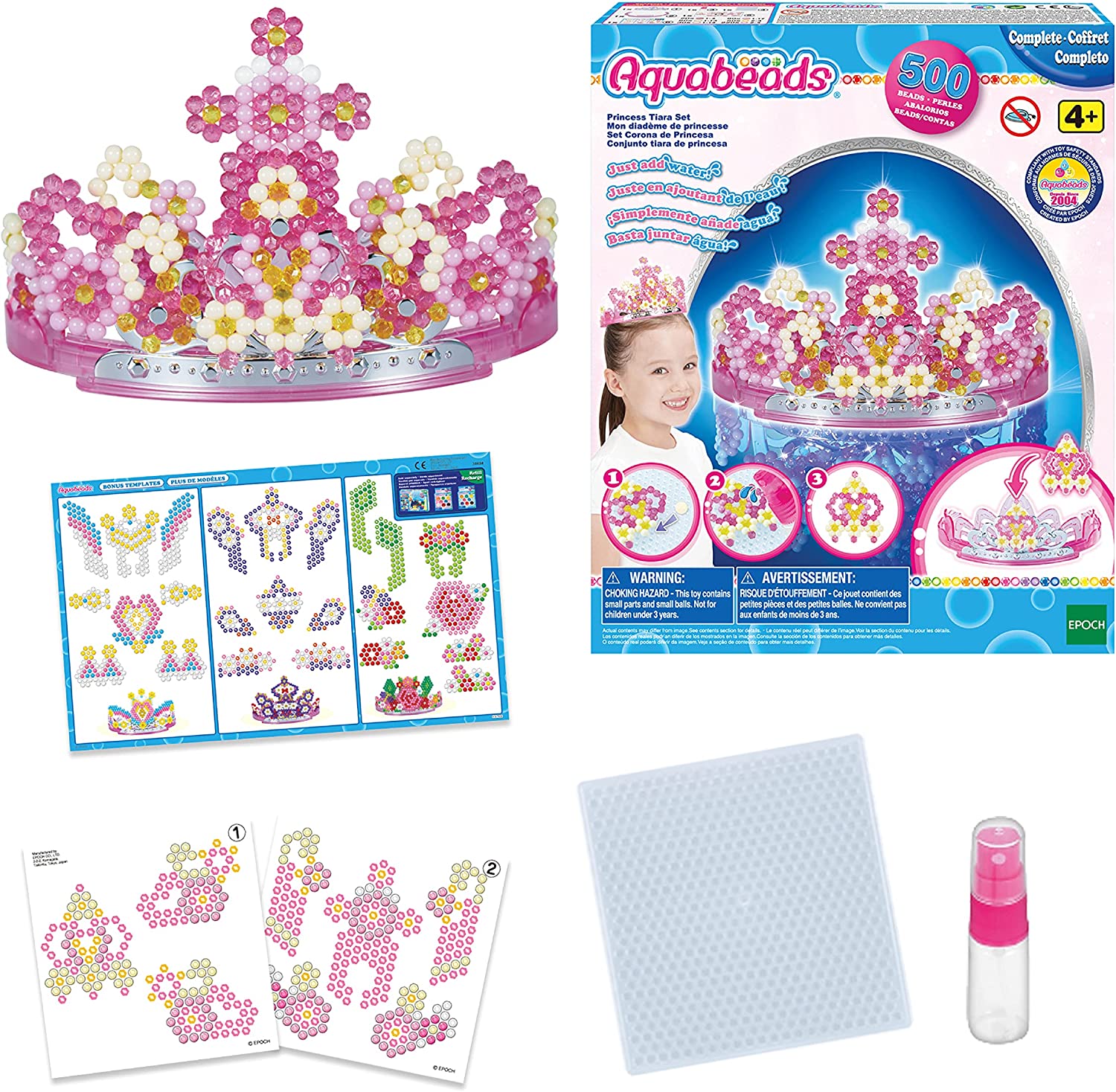 Princess Tiara Set 3d