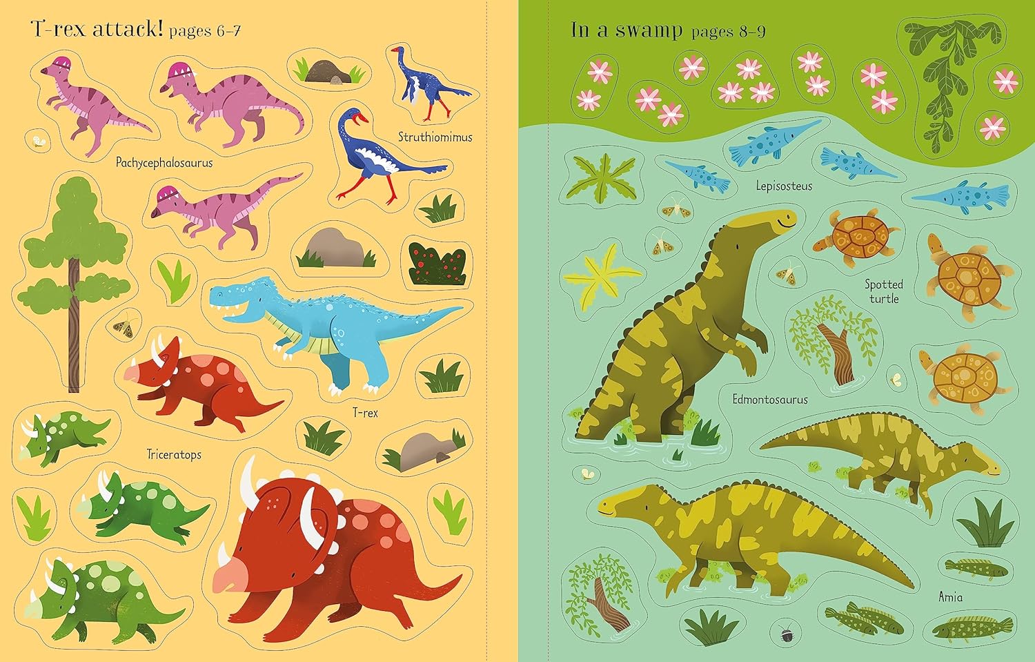 First Sticker Bk Dinosaur