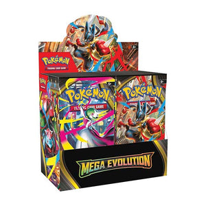 Pokemon TCG Mega Evolution 1 Enhanced Booster Display