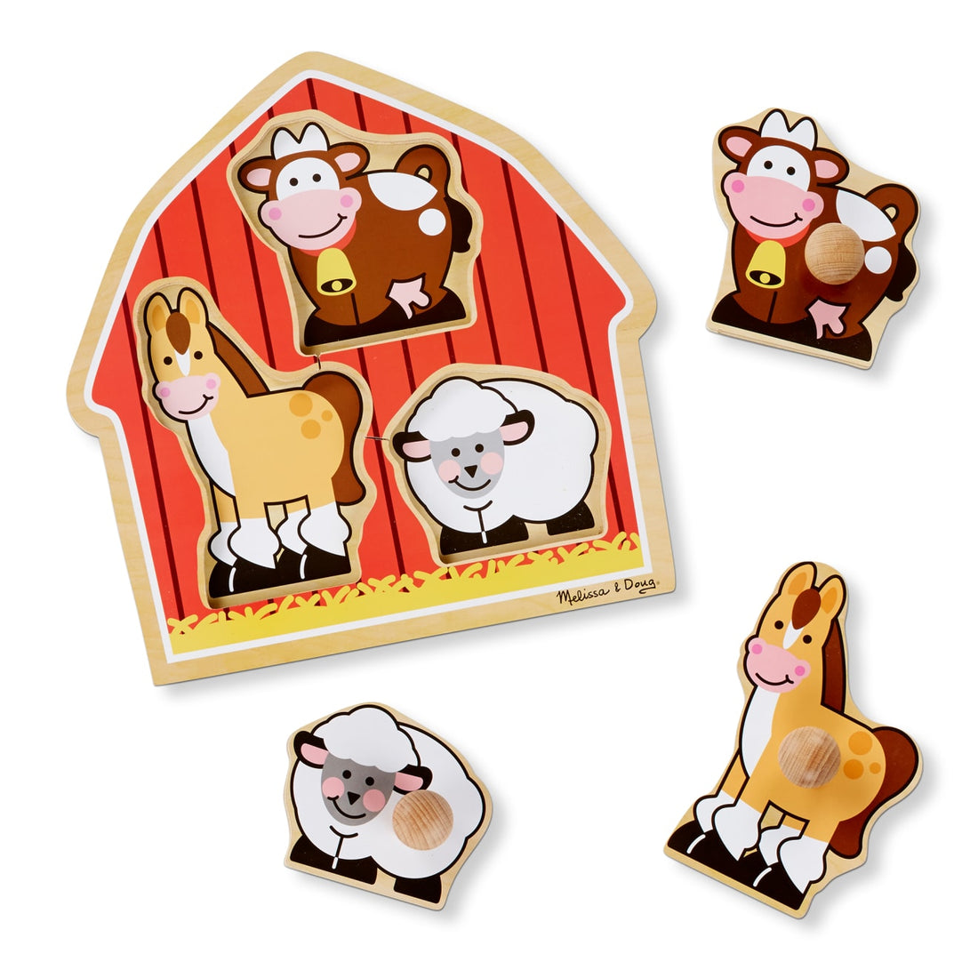 Barnyard Animals Jumbo Kn