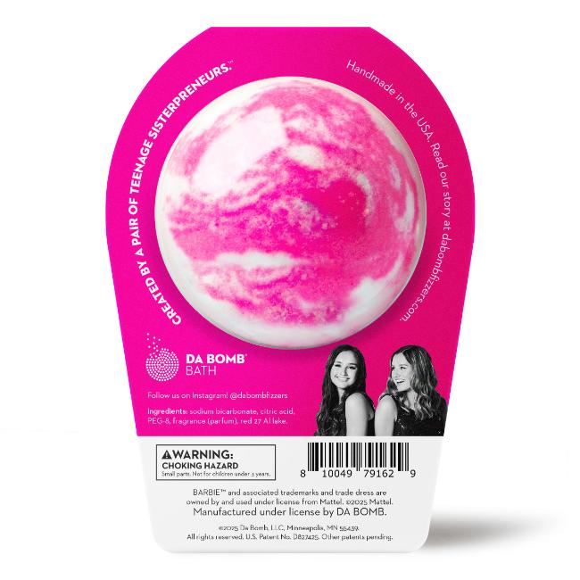 Pink Swirl Barbie Bomb
