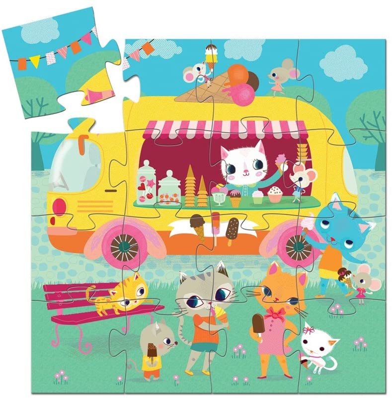 Ice Cream Truck Mini Puzz