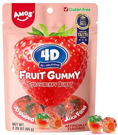 Amos 4d Strawberry Fruit