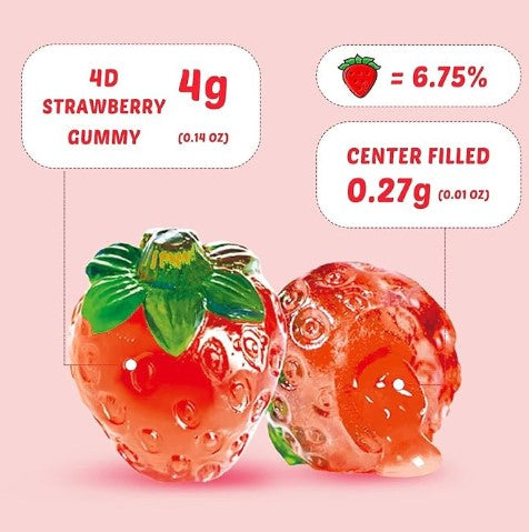 Amos 4d Strawberry Fruit
