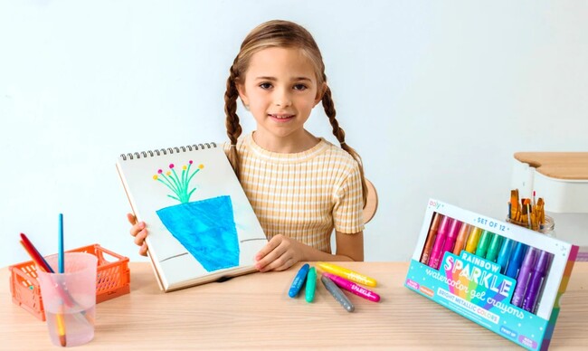 Sparkle Gel Crayons