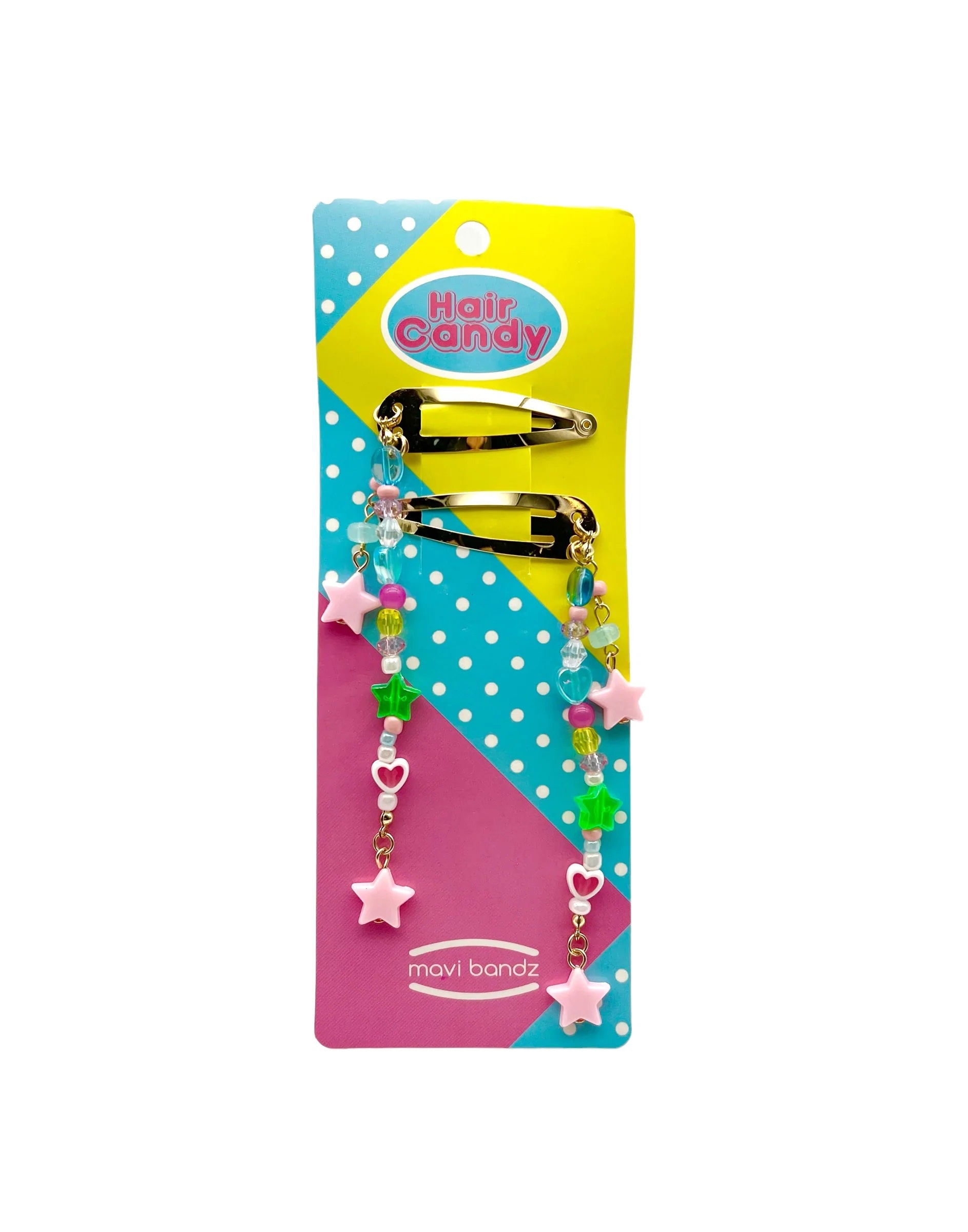 Hair Candy Stars Bead Cli