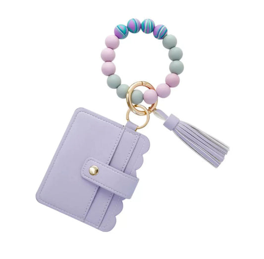 Lavender Tassel Wallet Ke