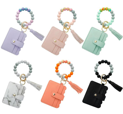 Lavender Tassel Wallet Ke