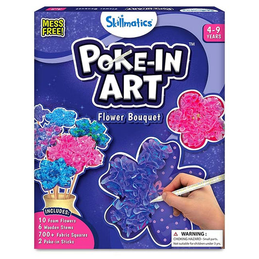Poke in Art Flower Bouquet