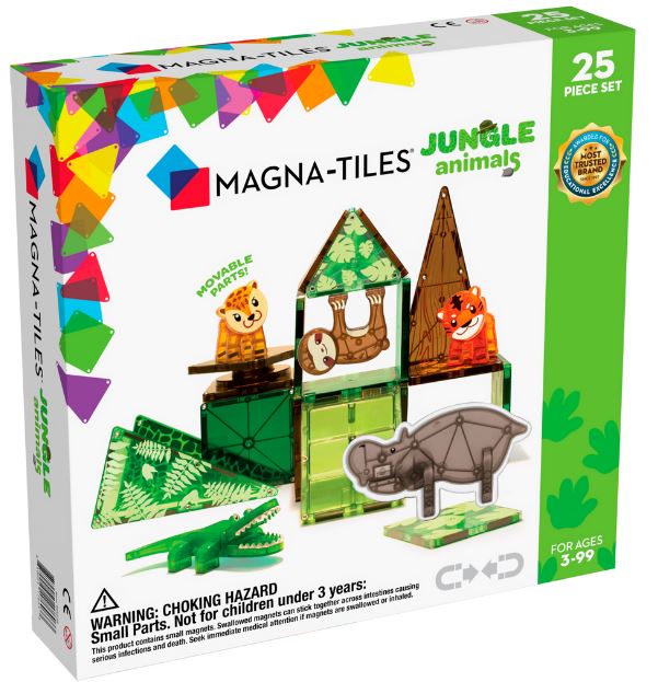 Jungle 25pc Magnatile