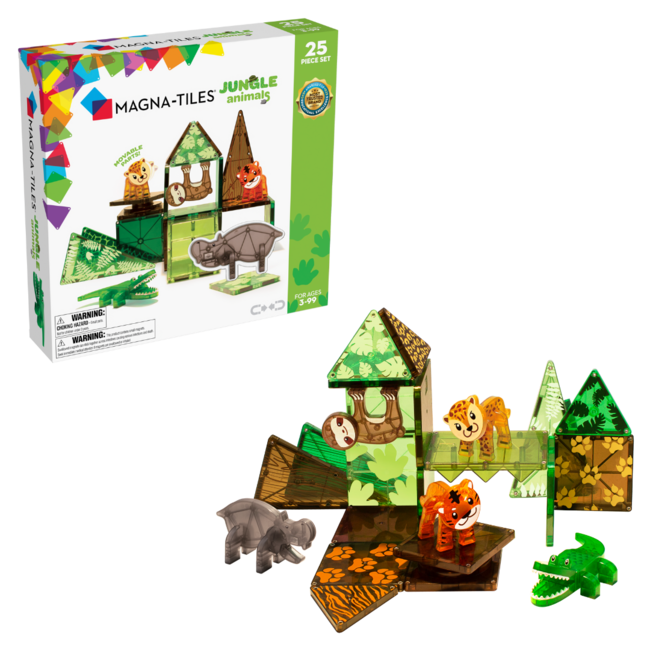Jungle 25pc Magnatile