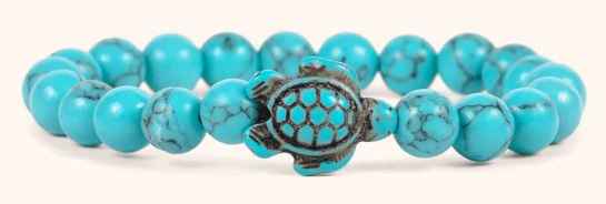 Crystal Blue Sea Turtle