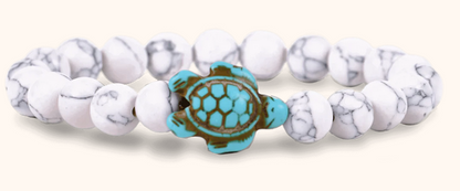 White Howlite Turtle